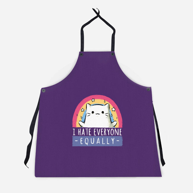 Equally Hate-unisex kitchen apron-xMorfina