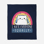 Equally Hate-none fleece blanket-xMorfina