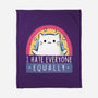 Equally Hate-none fleece blanket-xMorfina