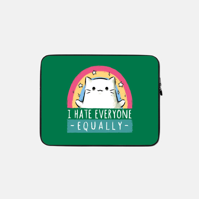 Equally Hate-none zippered laptop sleeve-xMorfina