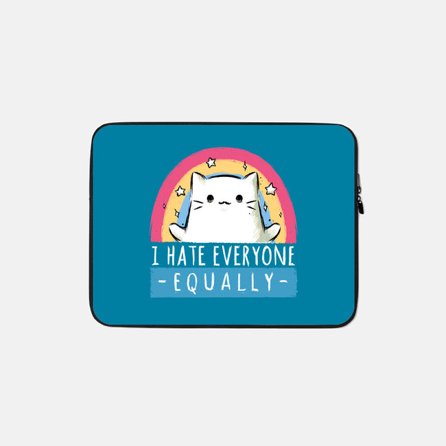 Equally Hate-none zippered laptop sleeve-xMorfina