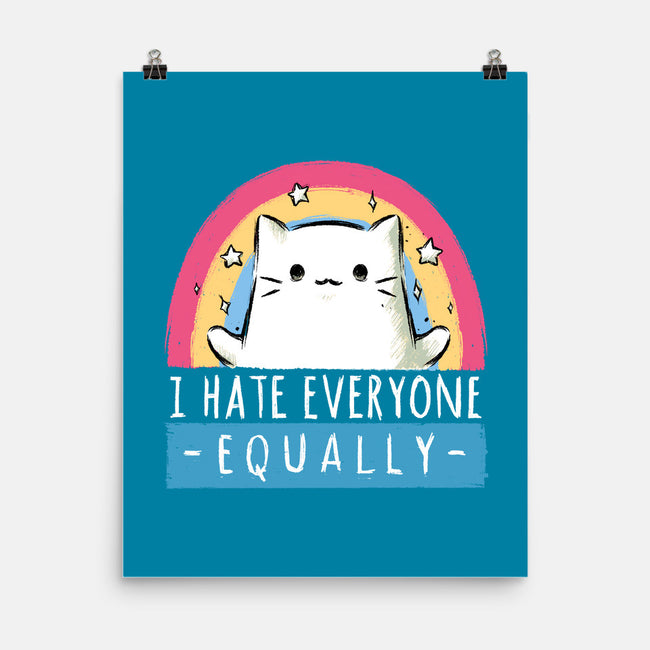 Equally Hate-none matte poster-xMorfina