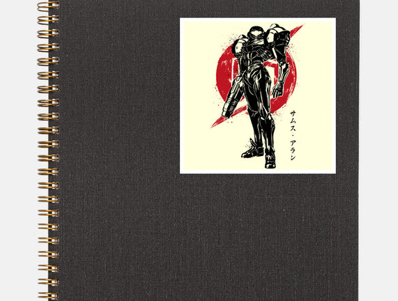 Galactic Bounty Hunter Sumi-E