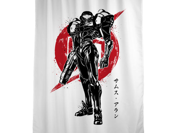 Galactic Bounty Hunter Sumi-E