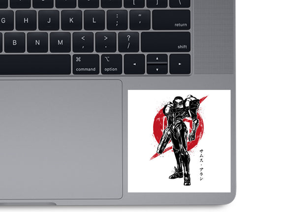 Galactic Bounty Hunter Sumi-E