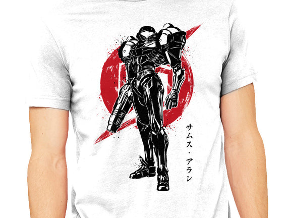 Galactic Bounty Hunter Sumi-E