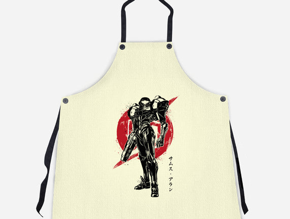 Galactic Bounty Hunter Sumi-E