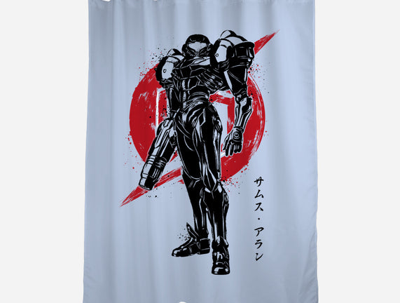 Galactic Bounty Hunter Sumi-E