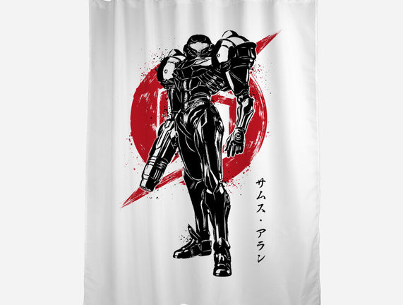Galactic Bounty Hunter Sumi-E
