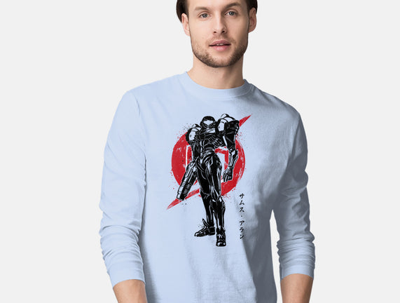 Galactic Bounty Hunter Sumi-E