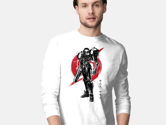 Galactic Bounty Hunter Sumi-E