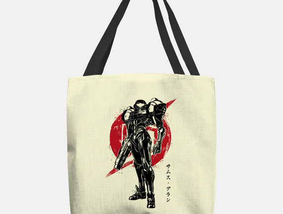 Galactic Bounty Hunter Sumi-E