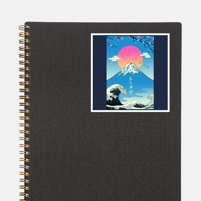 Ikigai-none glossy sticker-vp021