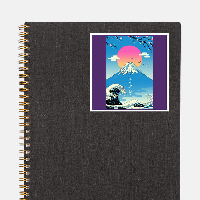 Ikigai-none glossy sticker-vp021