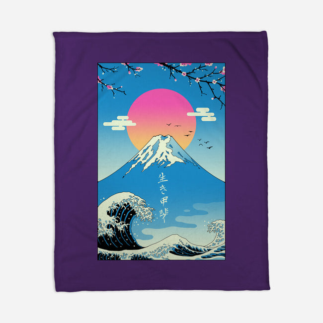 Ikigai-none fleece blanket-vp021