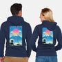 Ikigai-unisex zip-up sweatshirt-vp021