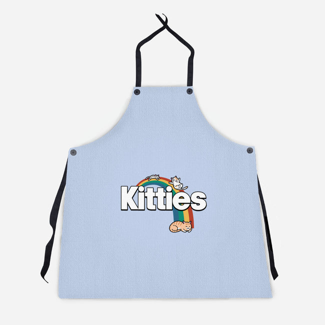 Rainbow Cats-unisex kitchen apron-vp021