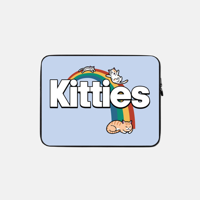 Rainbow Cats-none zippered laptop sleeve-vp021