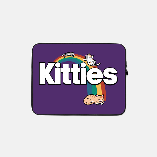 Rainbow Cats-none zippered laptop sleeve-vp021