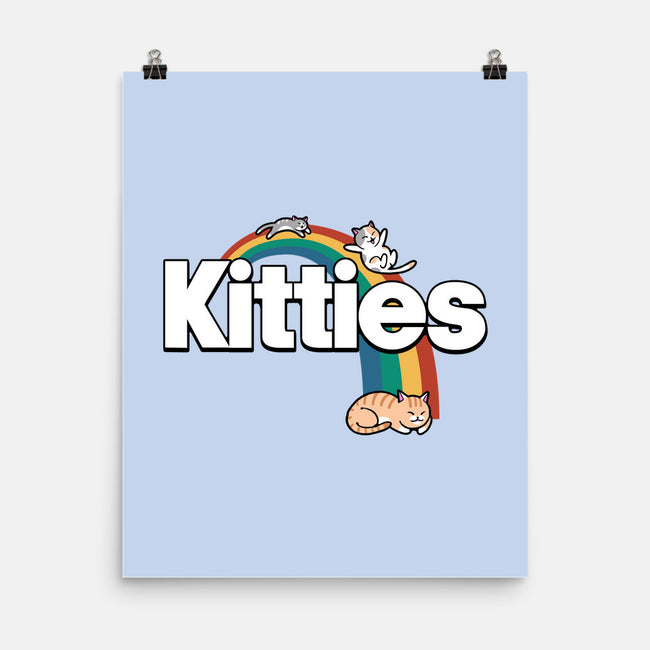 Rainbow Cats-none matte poster-vp021