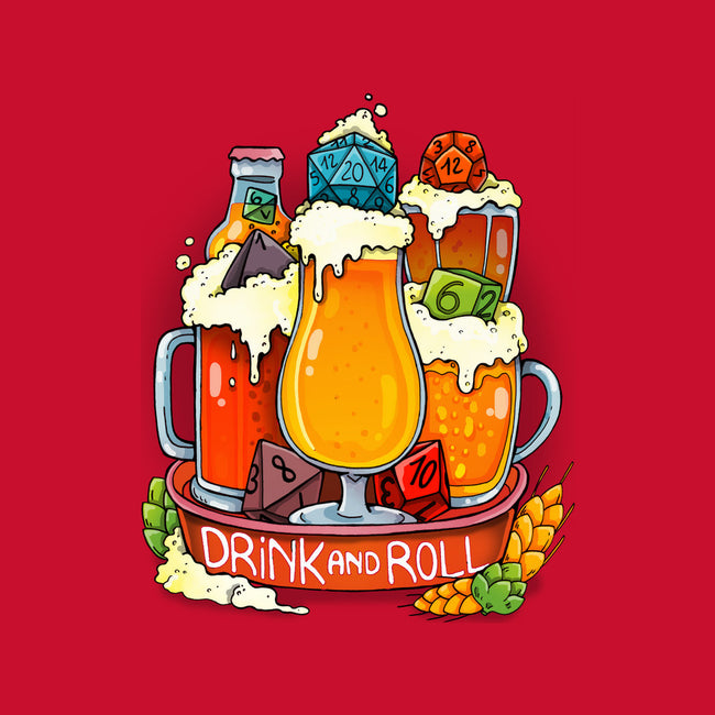 Drink and Roll-youth basic tee-Vallina84