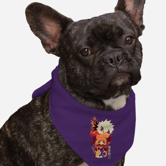 Bakugou Night-dog bandana pet collar-dandingeroz