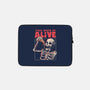 Pizza Keeps Me Alive-none zippered laptop sleeve-eduely