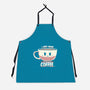 I Need More Coffee-unisex kitchen apron-TechraNova
