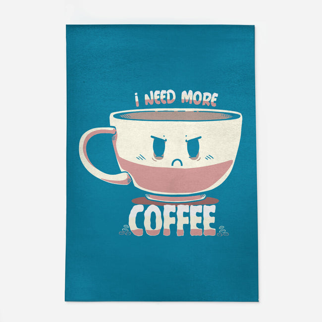 I Need More Coffee-none outdoor rug-TechraNova