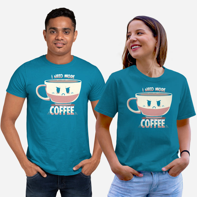 I Need More Coffee-unisex basic tee-TechraNova