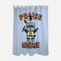 Praise the Sushi-none polyester shower curtain-Boggs Nicolas