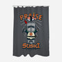 Praise the Sushi-none polyester shower curtain-Boggs Nicolas