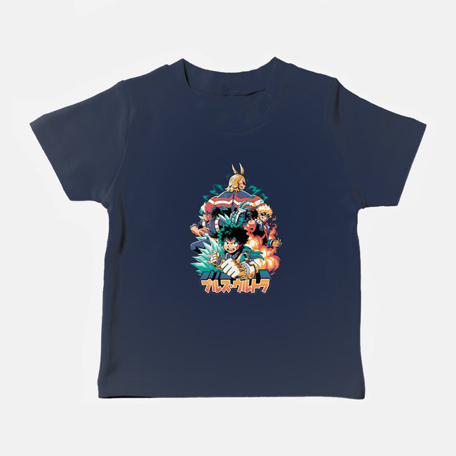 Go Beyond-baby basic tee-Corgibutt