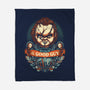Say Hi To The Good Guy-none fleece blanket-glitchygorilla