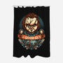 Say Hi To The Good Guy-none polyester shower curtain-glitchygorilla