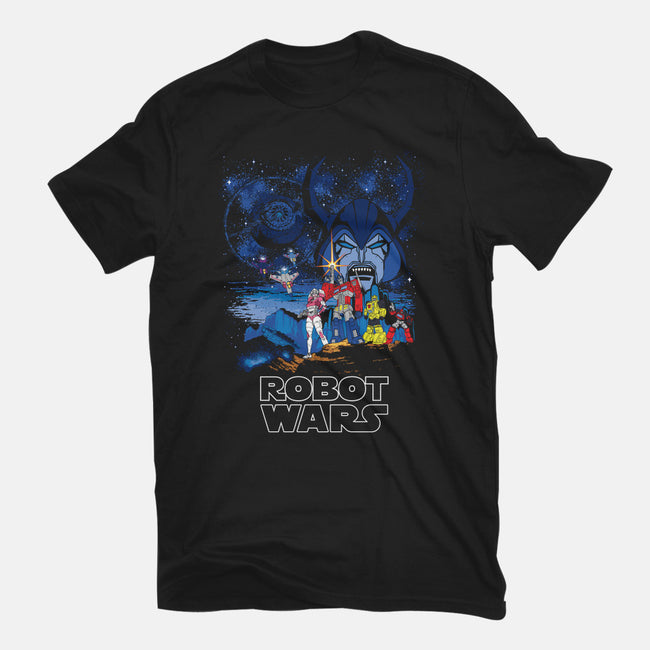 Robot Wars-mens basic tee-dalethesk8er