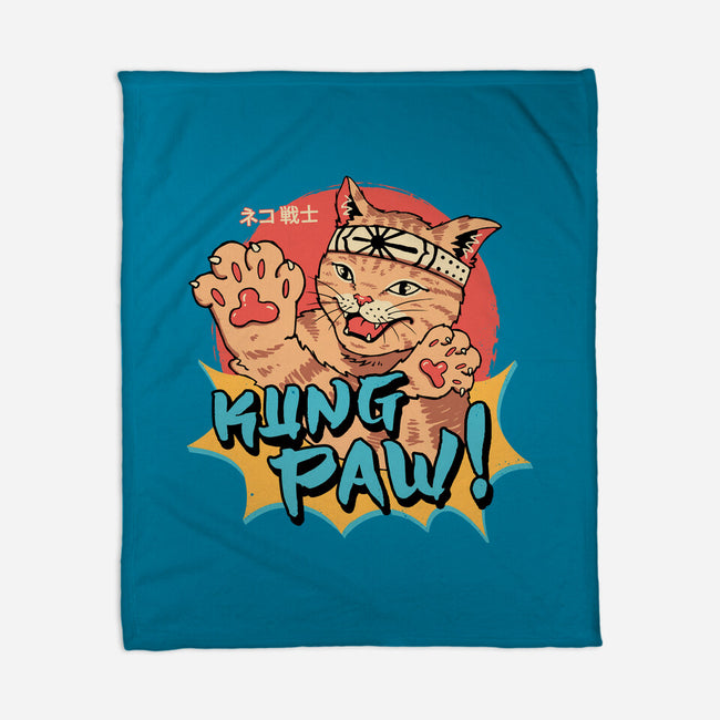 Kung Paw!-none fleece blanket-vp021