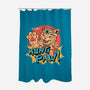 Kung Paw!-none polyester shower curtain-vp021
