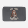 Not Fast and Not Furious-none memory foam bath mat-eduely