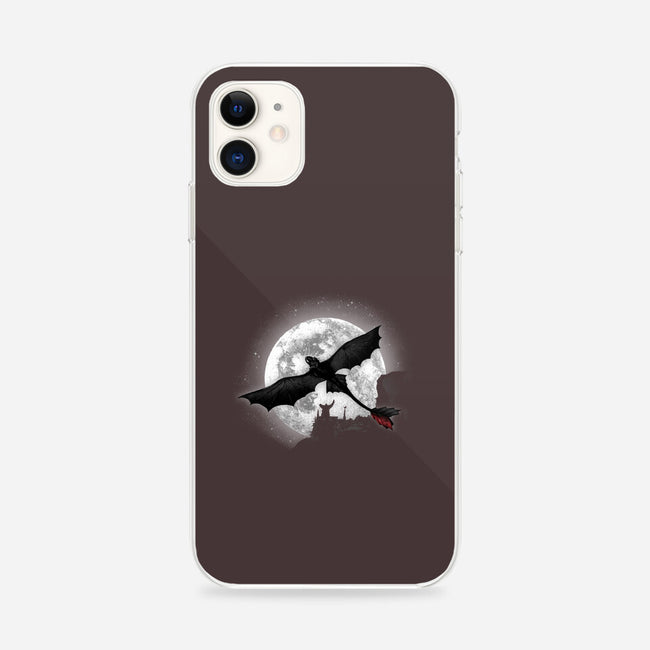 Moonlight Dragon Rider-iphone snap phone case-fanfreak1