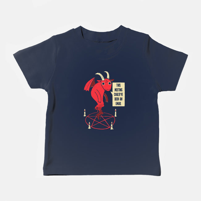 Could Have Been An Email-baby basic tee-DinoMike