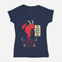 Could Have Been An Email-womens v-neck tee-DinoMike