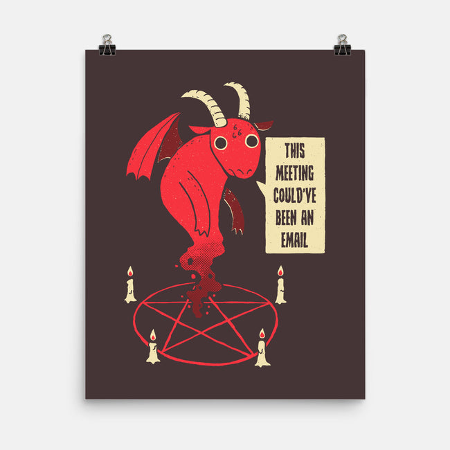 Could Have Been An Email-none matte poster-DinoMike