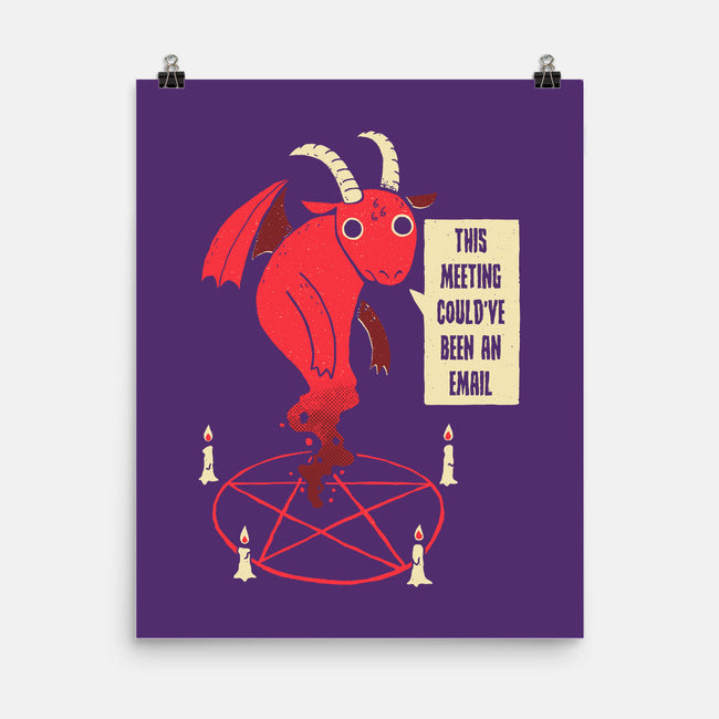 Could Have Been An Email-none matte poster-DinoMike