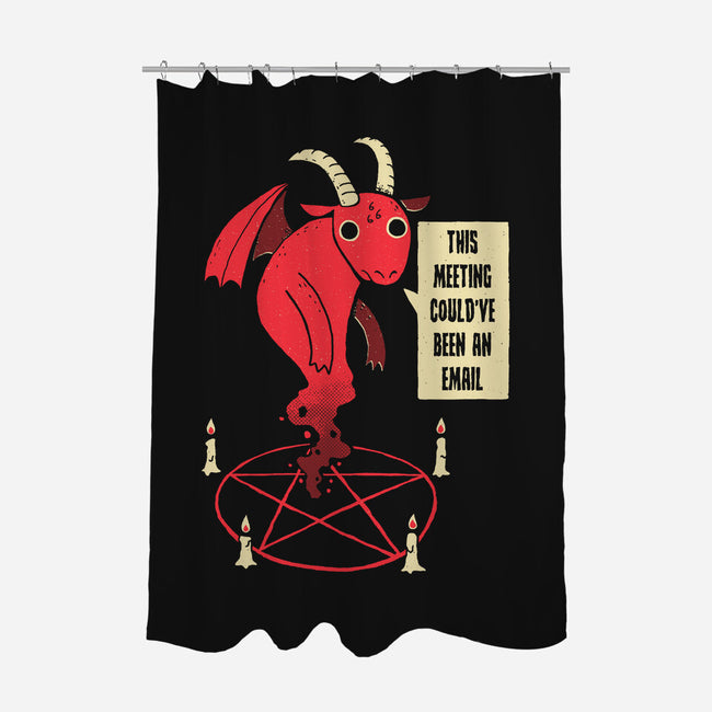 Could Have Been An Email-none polyester shower curtain-DinoMike