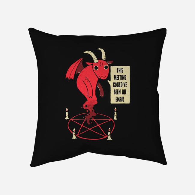 Could Have Been An Email-none removable cover w insert throw pillow-DinoMike