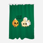 Hot Outside-none polyester shower curtain-Naolito