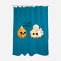 Hot Outside-none polyester shower curtain-Naolito
