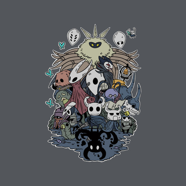 Hollow Party-none polyester shower curtain-JailbreakArts