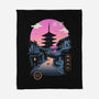 Pagoda Wave Aesthetics-none fleece blanket-vp021